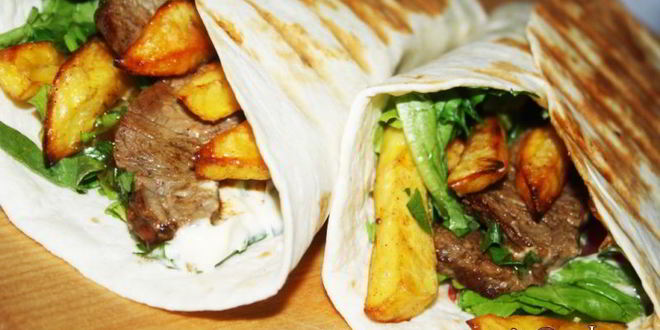 Рецепт домашней шаурмы с телятиной