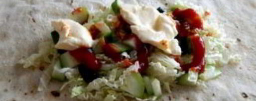 Шаг 2: домашней шаурмы в лаваше