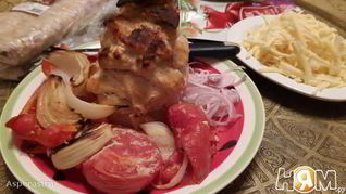 Рецепт Настоящей шаурмы в духовке