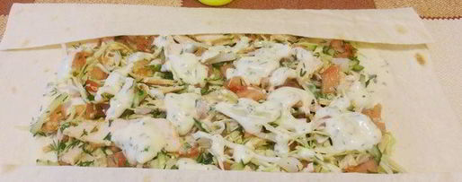 Шаг 17: шаурмы домашней