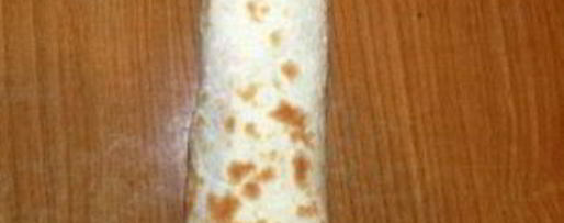 Шаг 10: шаурмы из лаваша с курицей