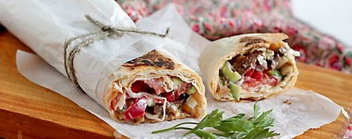 Шаг 11: шаурмы с говядиной по-домашнему