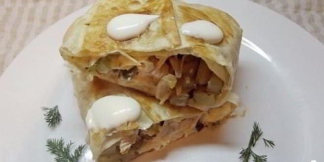 Рецепт шаурмы с грибами