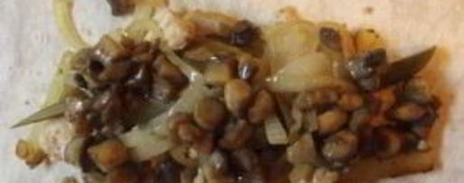 Шаг 6: шаурмы с грибами