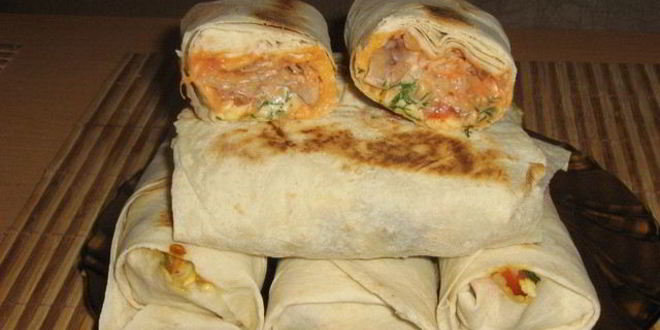 Рецепт шаурмы с крабовыми палочками