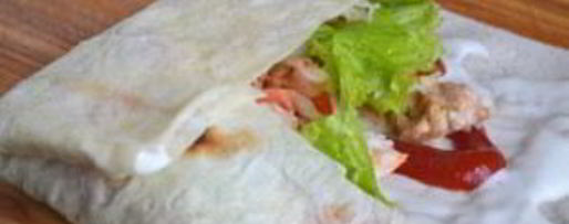 Шаг 3: шаурмы с креветками