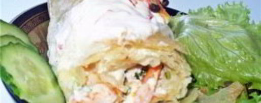 Шаг 4: шаурмы с креветками