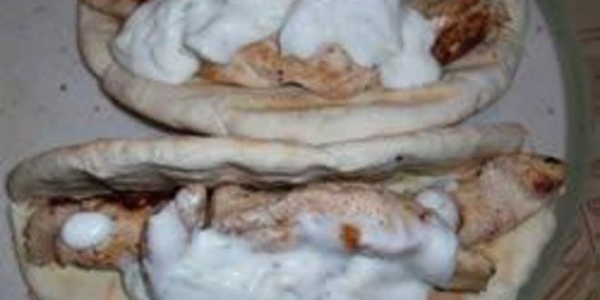 Рецепт шаурмы с курицей и соусом тахини