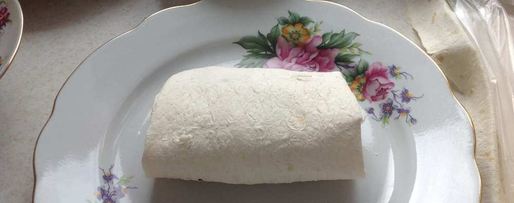 Шаг 6: шаурмы с курицей в лаваше