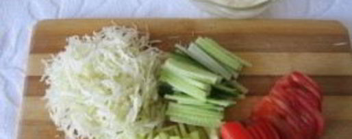 Шаг 4: шаурмы с курицей