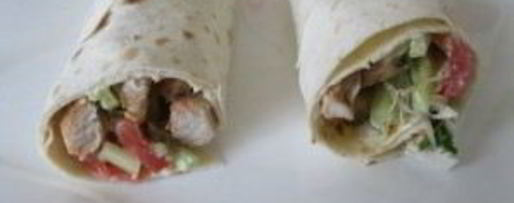 Шаг 7: шаурмы с курицей