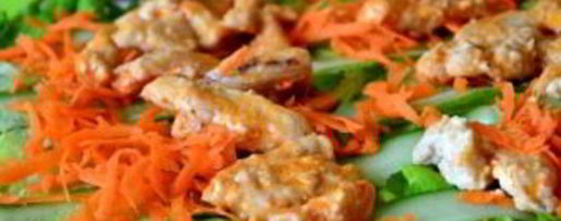 Шаг 4: шаурмы с морковью