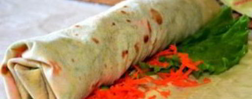 Шаг 6: шаурмы с морковью