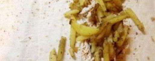 Шаг 8: шаурмы с овощами