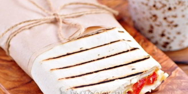 Рецепт шаурмы с сыром