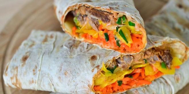 Рецепт шаурмы со свининой на электрогриле