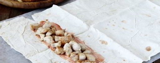 Шаг 5: шаурмы в духовке