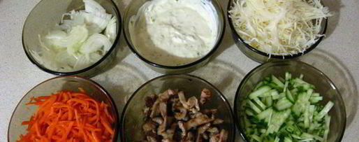 Шаг 25: шаурмы в лаваше