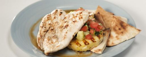 Шаг 4: шавермы с курицей на тарелке