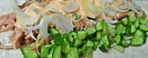 Шаг 17: шавермы с запеченной курицей и майонезным соусом