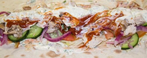 Шаг 43: шавермы в лаваше с курицей
