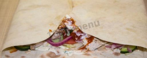Шаг 44: шавермы в лаваше с курицей