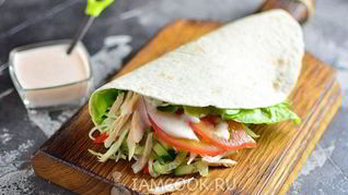 Рецепт Турецкой шаурмы