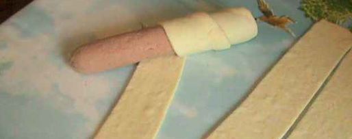 Шаг 19: сосисок в дрожжевом тесте