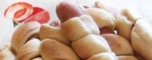 Шаг 4: сосисок в слоеном бездрожжевом тесте в духовке