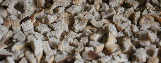 Шаг 1: ароматных ржаных сухариков