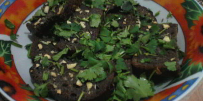 Рецепт чесночных сухариков