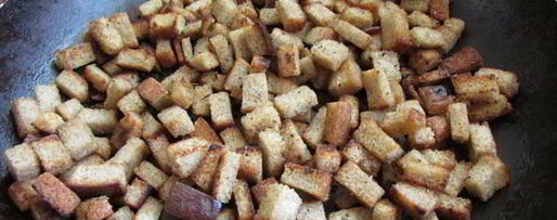 Шаг 3: кабачков с сухариками