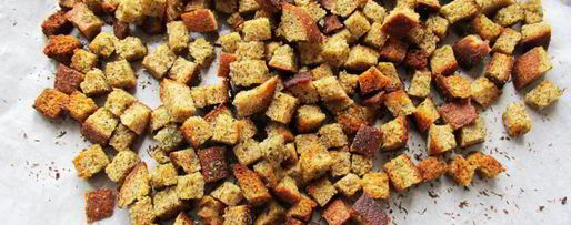 Шаг 7: хлебных сухариков