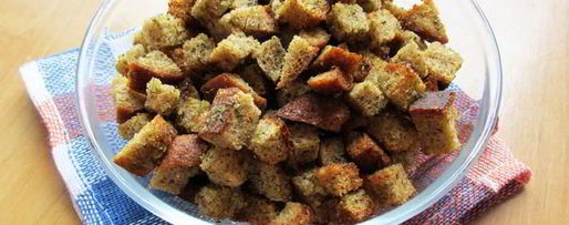 Шаг 8: хлебных сухариков