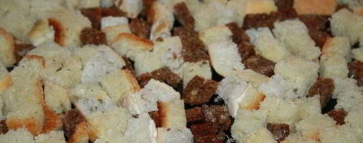 Шаг 2: хрустящих и ароматные сухарики ассорти