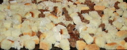 Шаг 3: хрустящих и ароматные сухарики ассорти