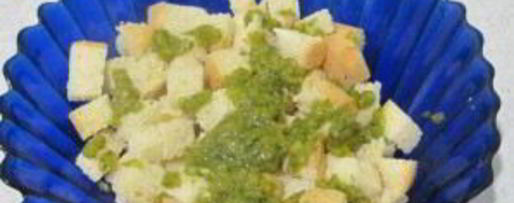 Шаг 3: луковых сухариков к салатам и супам