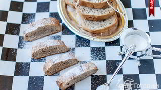 Рецепт Медовых сухариков с грецкими орехами
