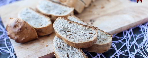 Шаг 2: медовых сухариков с грецкими орехами