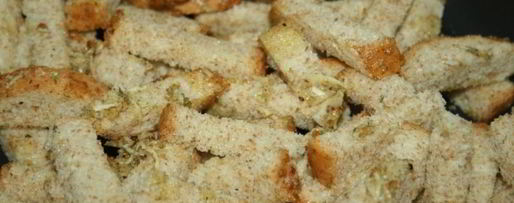 Шаг 2: пшеничных сухариков с сыром