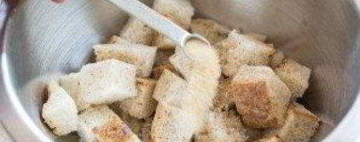 Шаг 2: сухариков для цезаря