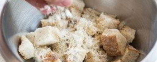 Шаг 3: сухариков для цезаря