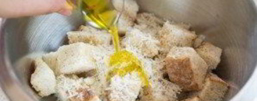 Шаг 4: сухариков для цезаря