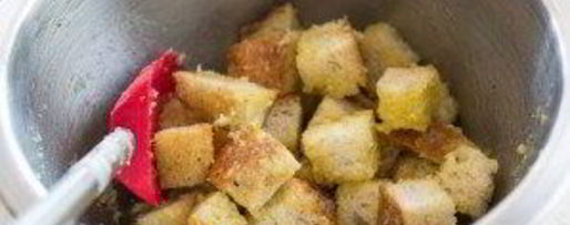 Шаг 5: сухариков для цезаря