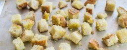 Шаг 6: сухариков для цезаря