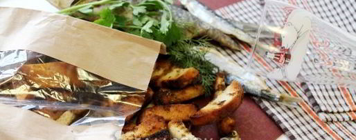 Шаг 5: сухариков к пиву с куркумой и пряными травами