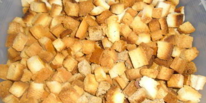 Рецепт сухариков к пиву