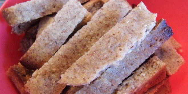 Рецепт сухариков миндальных