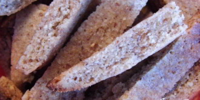 Рецепт сухариков миндальных