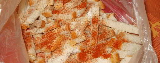 Шаг 1: сухариков на все случаи